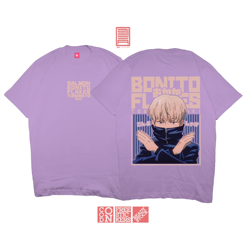 เสื้อยืดผ้าฝ้ายพิมพ์ลายkaos-toge-drinks-jujutsu-kaisen-ภายใต้อะนิเมะมังงะเสื้อยืด-dja-cloth