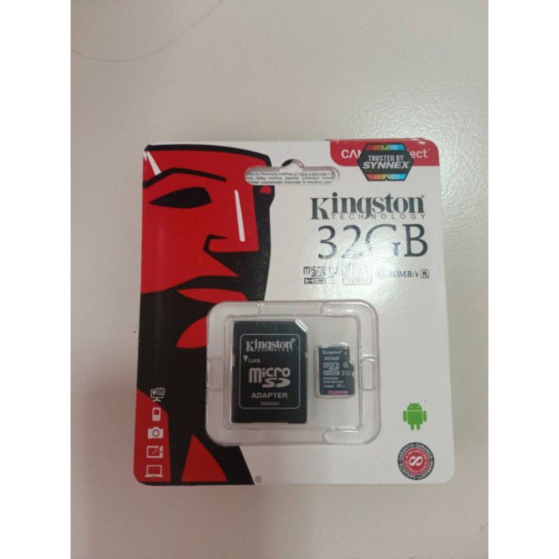 kingston-ของเเท้-kingston-8gb-16gb-32gb-memory-card-micro-sd32gb-class-10-รับประกันของเเท้ห้าปี