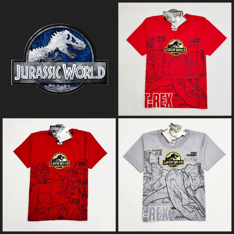 เสื้อยืดเด็ก-จูราสสิค-เวิร์ด-jurassic-world-ลิขสิทธิ์แท้