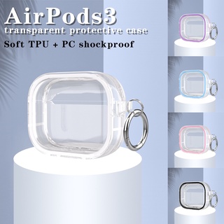 Drop Resistant Transparent Two Tone Photo Frame Headphone Case for AirPods3gen case Headphone Case 2021 New for AirPods3 Headphone Case Compatible with AirPodsPro case AirPods2gen case