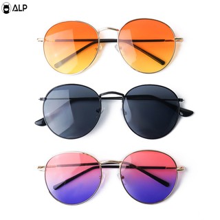 ALP Sunglasses แว่นกันแดด Oval Style รุ่น SN 0014 0029