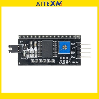 Pcf8574 Iic I2C Twi Spi Serial Interface Port 1602 2004 Lcd Lcd1602 อะแดปเตอร์แปลงโมดูลหน้าจอ Lcd