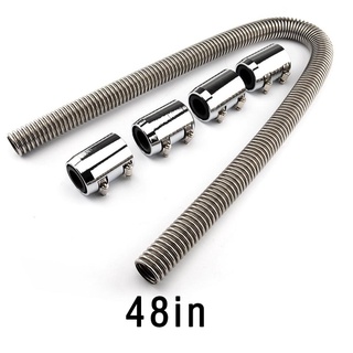 Universal Auto Parts Automobile Engine Cooling Water Pipe Radiator Stainless Steel Hose Durable Connection Clamp