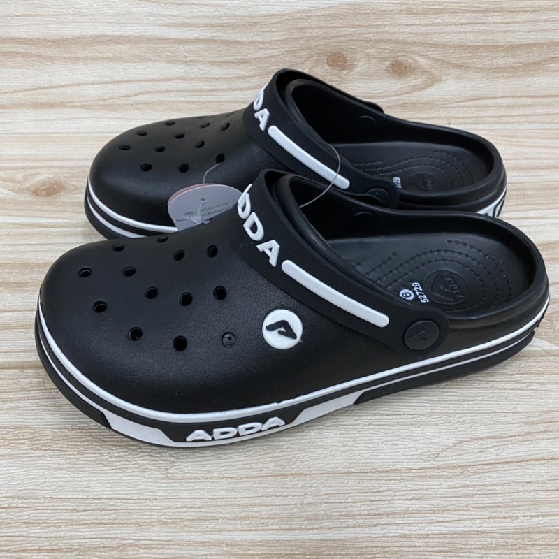 ภาพหน้าปกสินค้าADDA รองเท้าหัวโต 52729 สีดำ/เทา/ม่วง:ชมพูบานเย็น จากร้าน wilai1_shoe บน Shopee