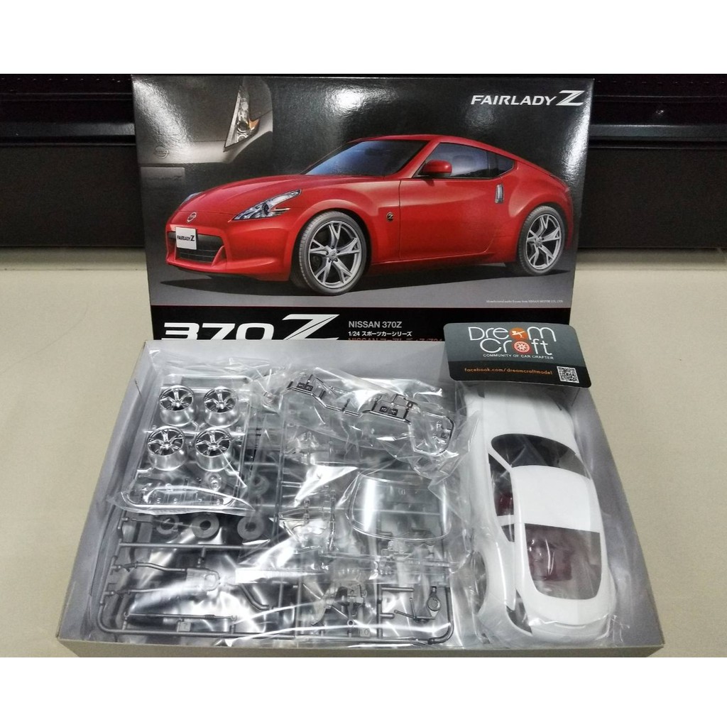 tamiya-1-24-nissan-370z-โมเดลรถยนต์-model-dreamcraft