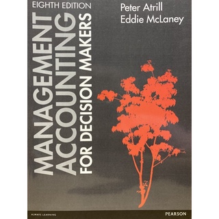 9781292072432 MANAGEMENT ACCOUNTING FOR DECISION MAKERS **