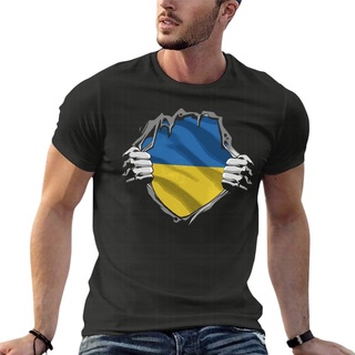 ยูเครนซูเปอร์ฮีโร่ภายใต้ยูเครนธงเสื้อยืดขนาดใหญ่พิมพ์เสื้อผ้าผู้ชายแขนสั้น Streetwear ขนาดใหญ่ Top TeeS-5XL