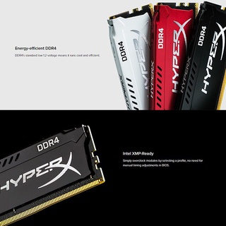 พร้อมส่ง-kingston-hyperx-fury-แรมหน่วยความจํา-4gb-8gb-16gb-ddr4-dimm-2133-2400-2666-3200mhz-288pin-1-2v-ram-pc4-17000-19200-12800-21300-25600-สําหรับ-pc