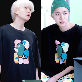 เสื้อยืด พิมพ์ลาย BTS IN THE SOOP SUGA JHOPE