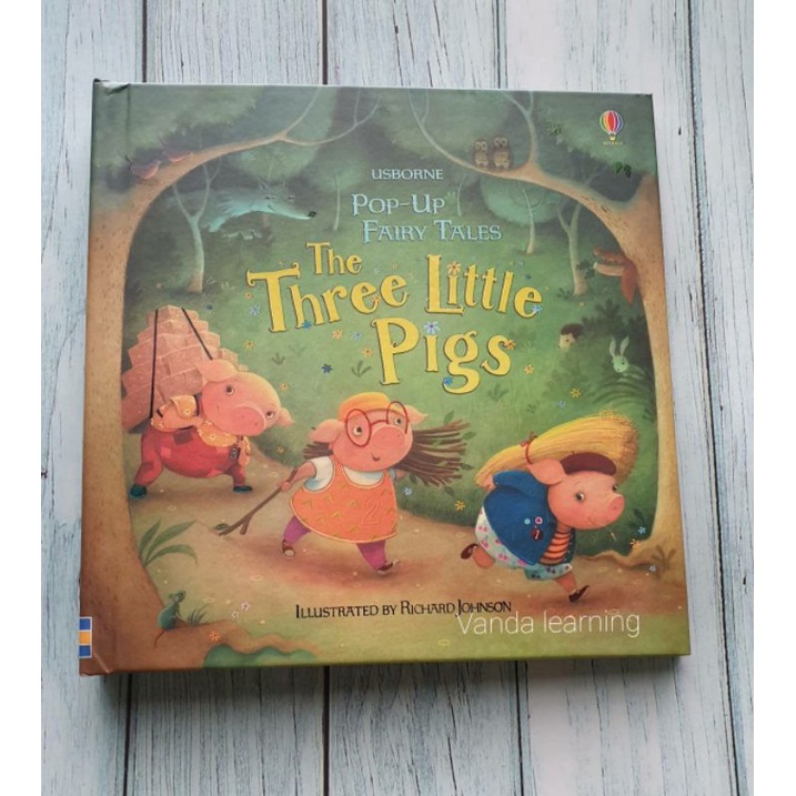 Usborne Pop-Up Fairy Tales The Three Little Pigs Vanda learning ...