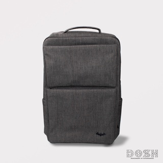 DOSH BAG:BACK PACKกระเป๋าเป้สำหรับคอมพิวเตอร์ สีเทา ลิขสิทธิ์BATMANรุ่น EBMAB5002-GY