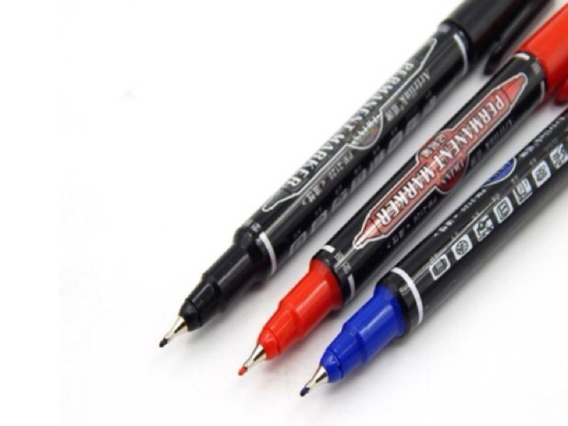 ภาพหน้าปกสินค้า( ลด30) เขียนดีที่สุด ปากกา Permanent สำหรับเขียนซองไปรษณีย์พลาสติก (กันน้ำ) จากร้าน joby_mata บน Shopee