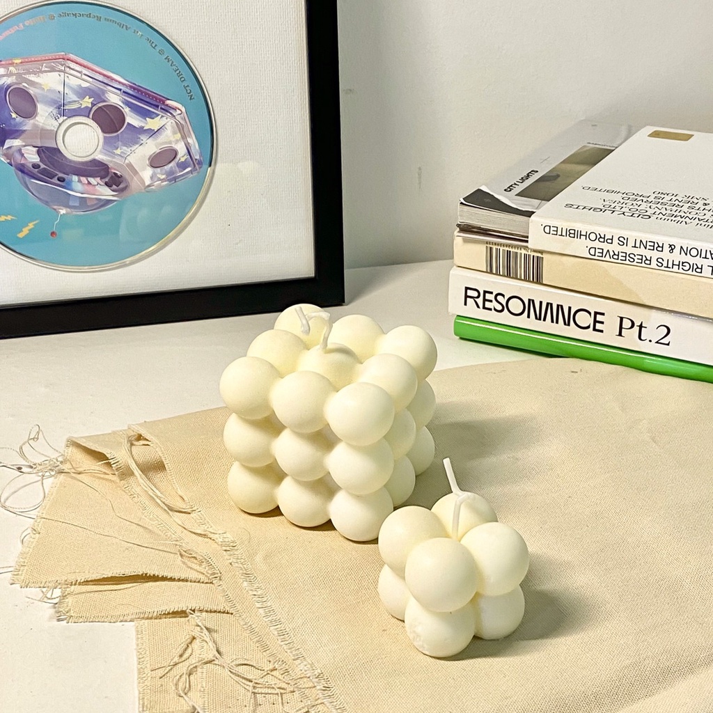 เทียนลูกบาศก์-เทียนหอมไขถั่วเหลือง-cube-candles