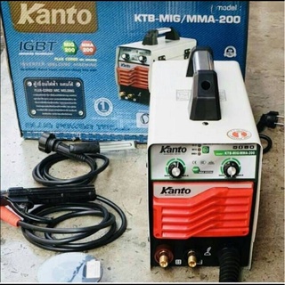 KANTO ตู้เชื่อมไฟฟ้า 2 ระบบ MIG/MMA 200แอมป์ รุ่น KTB-MIG/MMA-200