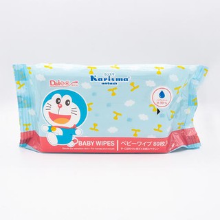 สินค้า Daiso เบบี้ไวพส์ 80 แผ่น