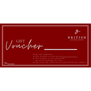 Gift vouchers British บัตรกำนัลแทนเงินสด