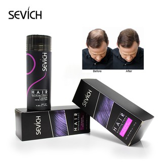 ผงไฟเบอร์ Sevich hair fiber 25 g ผงไฟเบอร์ เพิ่มเส้นผม สำหรับ หัวล้าน ผมบาง เสริมความมั่นใจ ชำระปลายทางได้ #banana