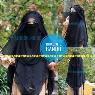 Niqab ที่คาดผม ผ้าคลุมหน้า Niqab ผีเสื้อ ซิการ์ Niqab