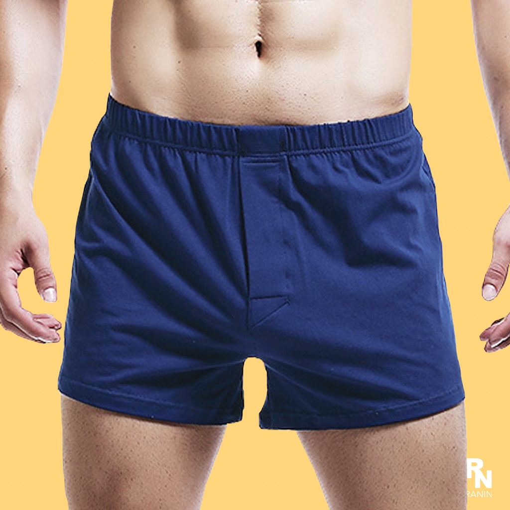 ภาพสินค้าลด 30 Boxer บ๊อกเซอร์ สีพื้นฟรีไซส์ ผ้านิ่มใส่สบาย ไม่อึดอัด ระบายความร้อนได้ดี แห้งไว จากร้าน th9320_61347 บน Shopee ภาพที่ 5