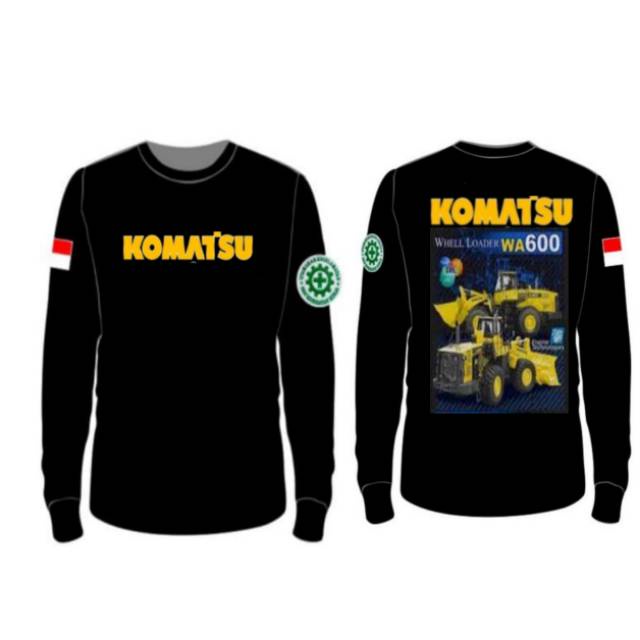 เสื้อยืด-แขนยาว-พิมพ์ลาย-wa-600-komatsu-สไตล์ญี่ปุ่น