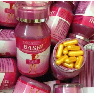สินค้า 🍓🍓(รุ่นดั้งเดิม 40 เม็ด)  bashi บาชิ ชมพูเม็ดสีทอง ลดน้ำหนัก