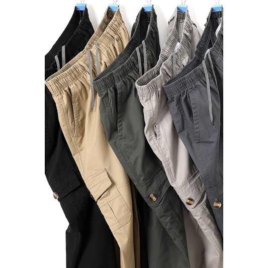 ภาพสินค้า2013 มี 4 สี (M-6XL) กางเกงขายาวลำลอง เอวยืดสีพื้น มีซิป กางเกงเอวยืด ขายาวสีพื้น ขายาวแฟชั่น กางเกงขายาวสีพื้นไซส์ใหญ่ จากร้าน taogui บน Shopee ภาพที่ 2