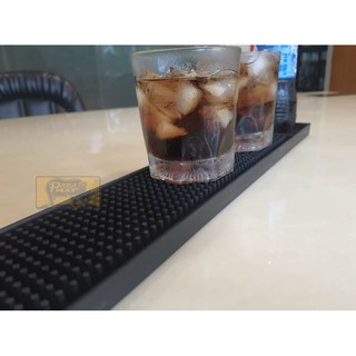 ยางรองแก้วเครื่องดื่ม ขนาด 8x60 cm.(bar mat)