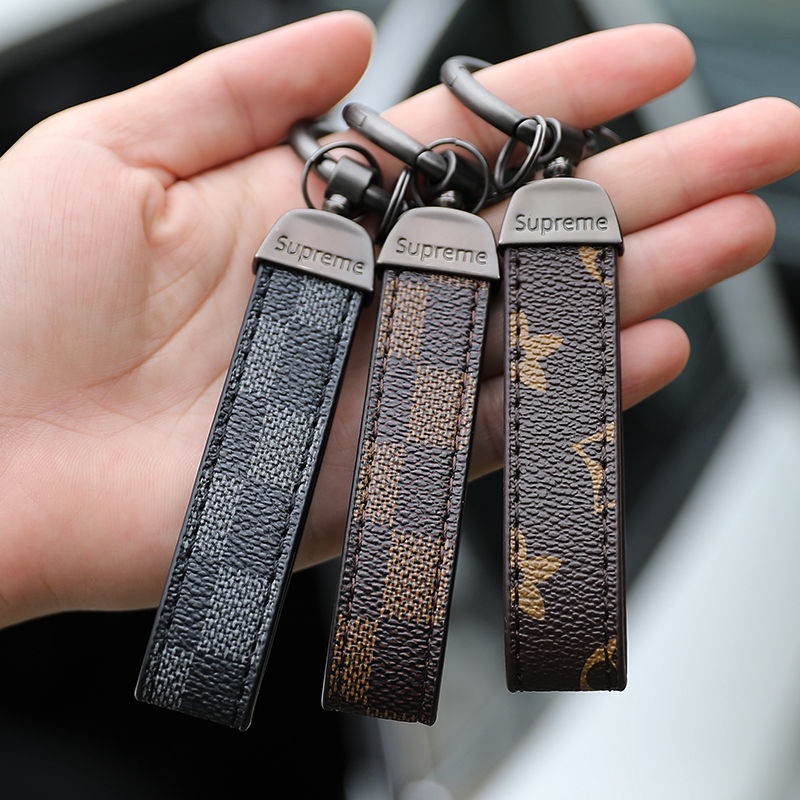 Supreme พวงกุญแจ รถยนต์หนังวัวแท้สร้างสรรค์ Fashion Keychain | Shopee ...