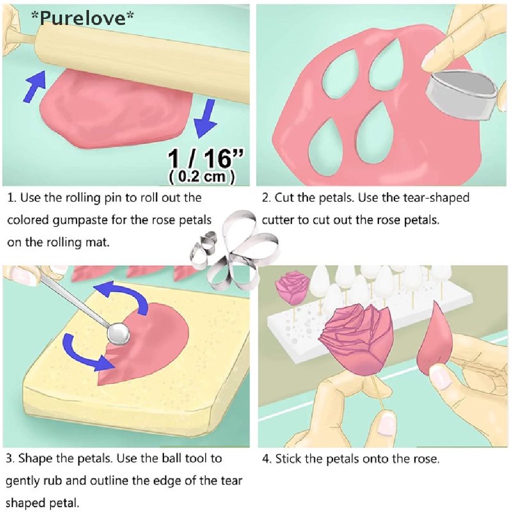 purelove-7-ชิ้น-ดอกไม้-รูปหัวใจ-แม่พิมพ์มูส-แหวนแม่พิมพ์-สเตนเลส-ตัดเค้ก-เบเกอรี่