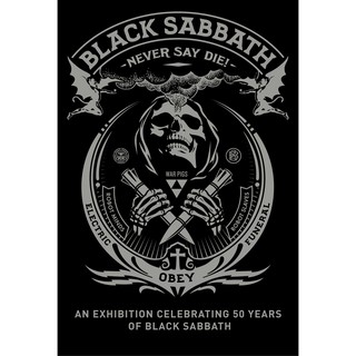 โปสเตอร์ Black Sabbath Ozzy Osbourne แบล็กแซ็บบาธ โปสเตอร์ วอลเปเปอร์ ตกแต่งผนัง Poster โปสเตอร์วินเทจ โปสเตอร์วงดนตรี