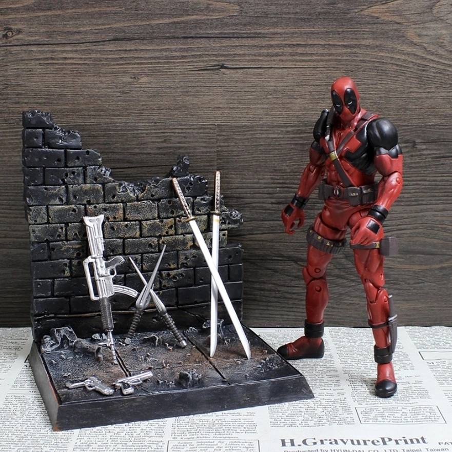 model-dead-pool-โมเดลเดดพูล-ฉากกำแพง