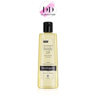 ออยล์ Neutrogena Body Oil Light Sesame Formula ขนาด 250ml