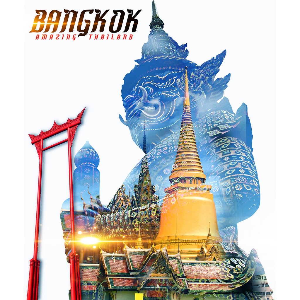 เสื้อยืด-bangkok-city-เสื้อยืดจังหวัด-กรุงเทพมหานคร-เมือง-ไทยแลนด์-thailand