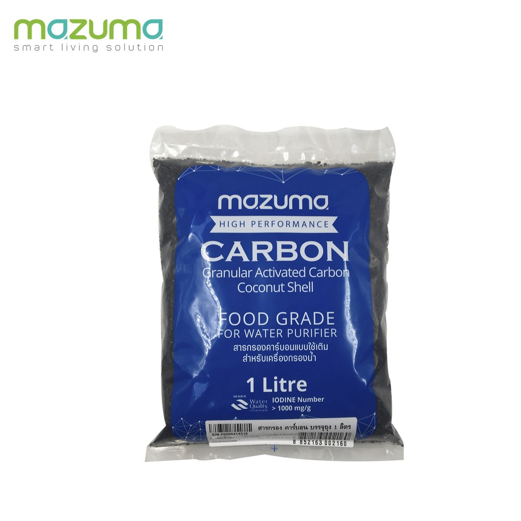 ภาพหน้าปกสินค้าMazuma สารกรองคาร์บอน บรรจุถุง 1 ลิตร จากร้าน mazuma_official บน Shopee