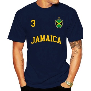New 2022 เสื้อยืดแฟชั่นผ้าฝ้ายพิมพ์ลาย Jamaica Numaica 3 Back sale