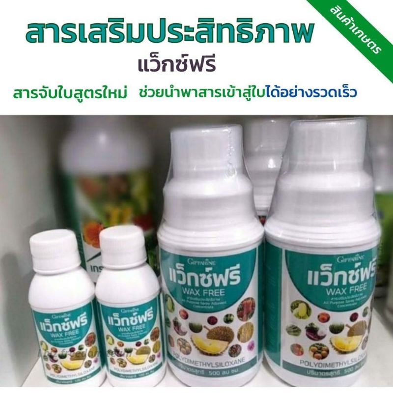 ปุ๋ย-แว๊กซ์ฟรี-กิฟฟารีน-สารเสริมประสิทธิภาพ-ปุ๋ยน้ำ-ปุ๋ยฉีด-สารจับใบ-แก้ปัญหาการฉีดพ่นช่วงหน้าฝน