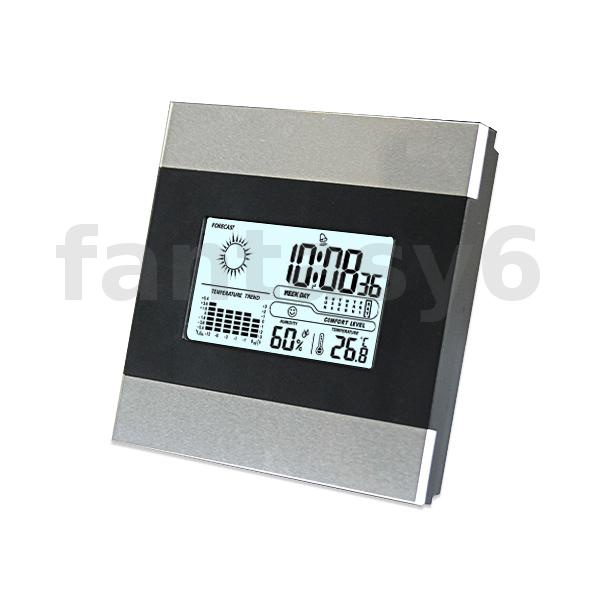 นาฬิกาปลุกดิจิทัล-หน้าจอ-lcd-พร้อมไฟแบ็คไลท์-สีขาว