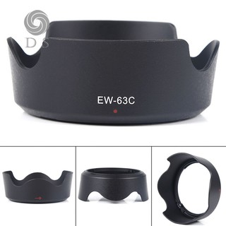 ew - 63 c ฮู้ดเลนส์กล้องสําหรับ canon ef - s 18-55 มม 700 d 100 d 750 d 760 d