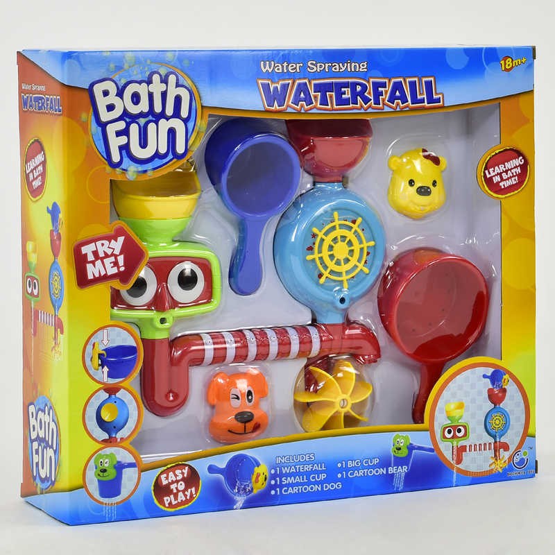 250toys-เจ้าตาโต-ของเล่นในน้ำ-ไม่ต้องใส่ถ่าน-water-spraying-waterfall-ของเล่นเสริมพัฒนาการ-ใช้เล่นในอ่างน้ำและสระว่ายน้ำ