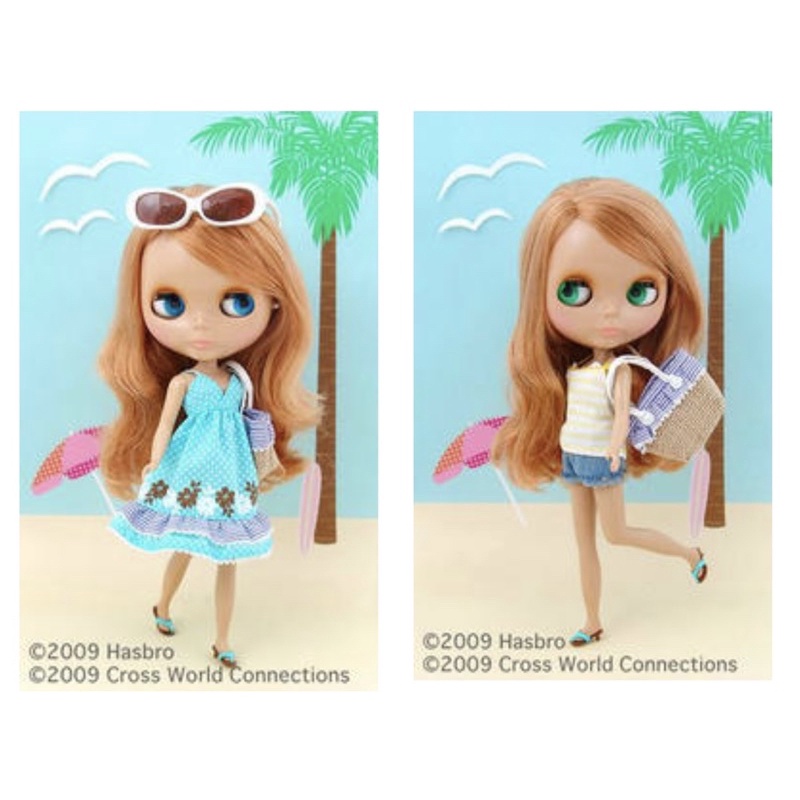 พร้อมส่ง-cwc-shop-limited-neo-blythe-sunshine-holiday-สาวน้อยผิวสีแทน-เดินท้าแสงแดดจ้าริมชายหาดในฤดูร้อนนี้