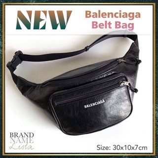 [สอบถามก่อนกดซื้อ]​ แท้​ 💯 New Balenciaga​ Belt​ Bag​ สีดำ​ อปก.ถุงผ้า​ การ์ด​
