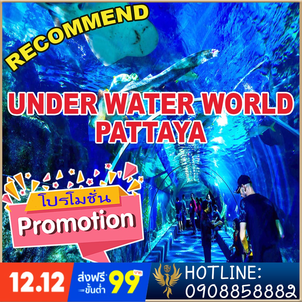 อันเดอร์วอเตอร์เวิลด์-underwater-world-pattaya