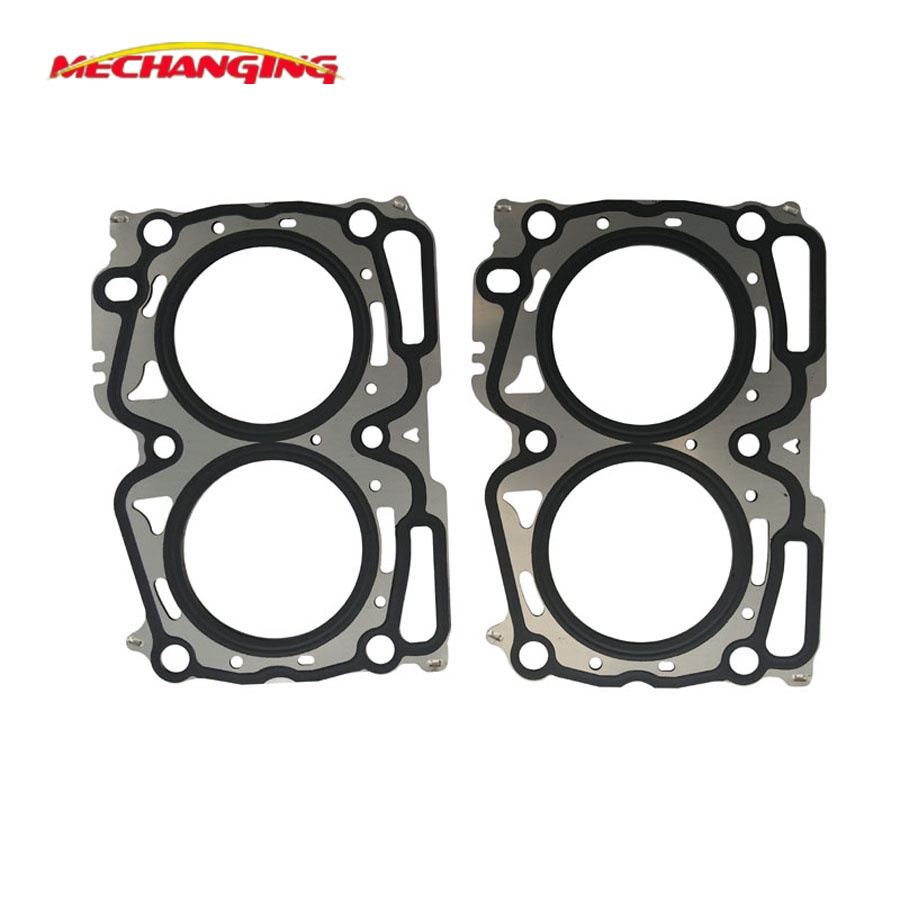 FOR SUBARU FORESTER OR IMPREZA 2.0L EJ204 EJ20 Metal 2PCS Cylinder head