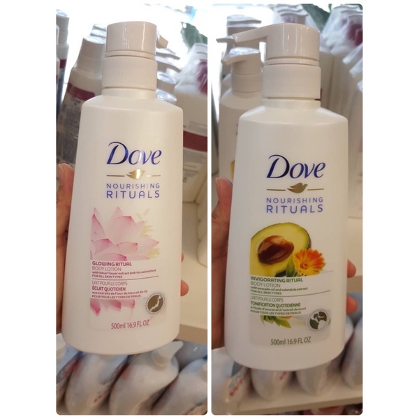 Dove Nourishing Rituals Body Lotion 500ml. ( 16.9 FL OZ. ) | Shopee ...