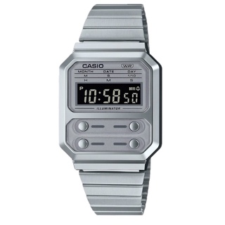 Casio นาฬิกาข้อมือ Unisex รุ่น A100WE-7BDF