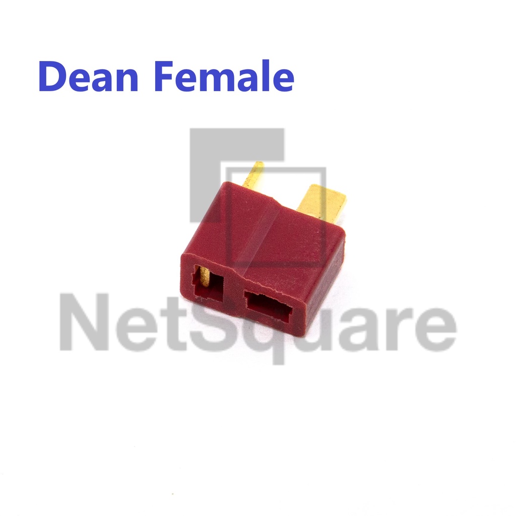Dean Plug Connector ปลั๊กดีน T-Plug ปลั๊กแดง สำหรับแบตลิโพ Li-Po ...