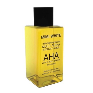 หัวเชื้อAHA mimiwhite ของแท้100% วิตามินเข้มข้น หัวเชื้อเอเอชเอ