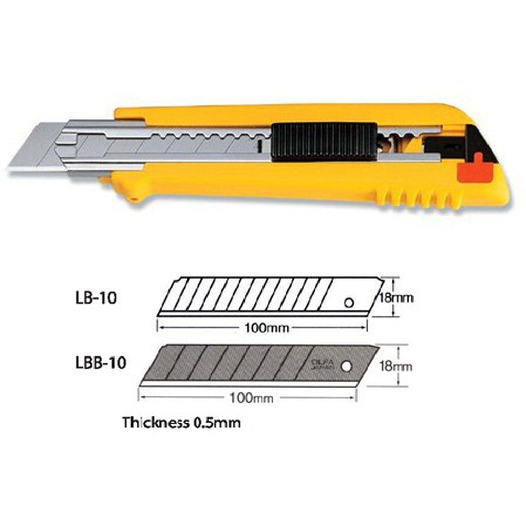 olfa-โอฟ่า-รุ่น-pl-1-มีดคัตเตอร์ขนาดกลาง-18-มม