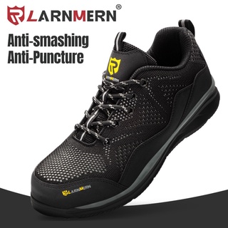 LARNMERN รองเท้าเซฟตี้ Safety Shoes รองเท้านิรภัย หัวเหล็ก size 40-47