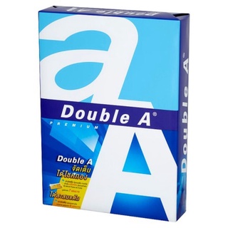 Double A กระดาษถ่ายเอกสาร A 4 80 แกรม 500แผ่น